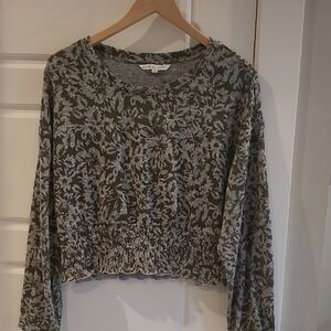 Super Cute Gathered Waist Cleo Top. Size L